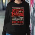 Firefighter Retired Fire Chief Firefighter Retirement 2022 Dad Grandpa V2 Sweatshirt Gifts for Her