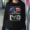 Firefighter Sunglasses American Firefighter Dad Patriotic 4Th Of July Sweatshirt Gifts for Her