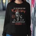 Firefighter Vintage Firefighter Dad & Son Daddy Fathers Day Sweatshirt Gifts for Her