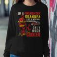 Firefighter Vintage Im A Firefighter Grandpa Definition Much Cooler Sweatshirt Gifts for Her