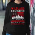 Firefighter Wildland Firefighter Job Title Rescue Wildland Firefighting Sweatshirt Gifts for Her