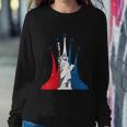 Fourth Of July Fighter Jets Red White Blue 4Th American Flag Sweatshirt Gifts for Her