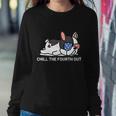 French Bulldog Funny 4Th Of July Gift For Frenchie Lover Sweatshirt Gifts for Her