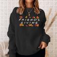 Friendsgiving Fall Autumn Friends & Family Thanksgiving Men Women Sweatshirt Graphic Print Unisex Gifts for Her