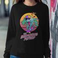 Funny 1980S The Bodacious Period T-Rex Graphic Design Printed Casual Daily Basic Sweatshirt Gifts for Her