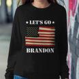 Funny Anti Biden Fjb Lets Go Brandon Let Go Brandon American Flag Republic Sweatshirt Gifts for Her