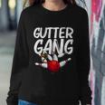 Funny Bowling Gift For Men Women Cool Funny Gutter Gang Bowlers Gift Sweatshirt Gifts for Her