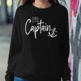 Funny Captain Wife Dibs On The Captain V2 Sweatshirt Gifts for Her