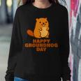 Funny Happy Groundhog Day Tshirt Sweatshirt Gifts for Her