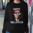 Funny Joe Biden Happy Halloween For Fourth Of July V2 Sweatshirt Gifts for Her