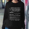 Funny Meme Tony And Ezekiel Hey Whats Your Name Sweatshirt Gifts for Her