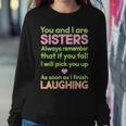 Funny Sisters Laughing Tshirt Sweatshirt Gifts for Her
