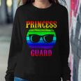 Funny Tee For Fathers Day Princess Guard Of Daughters Gift Sweatshirt Gifts for Her