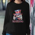Gamerica 4Th Of July Usa Flag Sweatshirt Gifts for Her