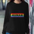 Gay Pride Human Lgbt Pride Month Sweatshirt Gifts for Her