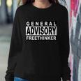 General Advisory Freethinker Tshirt Sweatshirt Gifts for Her