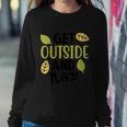 Get Outside And Play Halloween Quote V3 Sweatshirt Gifts for Her