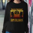 Ghostly Greetings Happy Halloween Funny Halloween Quote Sweatshirt Gifts for Her