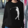 Golf Swing Splatter Golfer Logo Tshirt Sweatshirt Gifts for Her