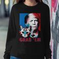 Grab Em Cat Funny Pro Trump Tshirt Sweatshirt Gifts for Her
