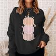 Halloween Colorful Cute Pumpkin Idea Gift Men Women Sweatshirt Graphic Print Unisex Gifts for Her