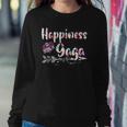 Happiness Is Being A Gaga Cute Womens Grandma Sweatshirt Gifts for Her
