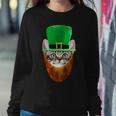 Happy St Catricks Day Funny Cat Ginger Beard St Patricks Day Tshirt Sweatshirt Gifts for Her