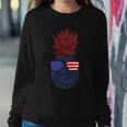 Hawaiian Pineapple American 4Th Of July Sweatshirt Gifts for Her