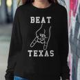 Horns Down Beat Texas Football Sweatshirt Gifts for Her