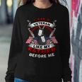 I Am A Veteran Like My Father Before Me Tshirt Sweatshirt Gifts for Her