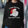 I Can Deliver All Night Long X-Mas Bad Santa Tshirt Sweatshirt Gifts for Her