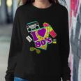 I Love The 80S Eighties Cool Gift Graphic Design Printed Casual Daily Basic Sweatshirt Gifts for Her