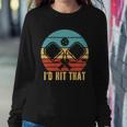 Id Hit That Funny Pickleball Retro Tshirt Sweatshirt Gifts for Her