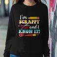 Im Scrappy And I Know It Scrapbook Scrapbook Gift Sweatshirt Gifts for Her