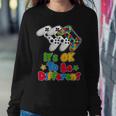 Its Ok To Be Different Autism Awareness Video Gamer Sweatshirt Gifts for Her