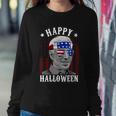 Joe Biden Happy Halloween Funny 4Th Of July V2 Sweatshirt Gifts for Her