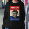 John F Kennedy 1960 Campaign Vintage Poster Sweatshirt Gifts for Her