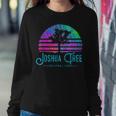 Joshua Tree National Park Psychedelic Festival Vibe Graphic Sweatshirt Gifts for Her