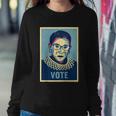 Jusice Ruth Bader Ginsburg Rbg Vote Voting Election Sweatshirt Gifts for Her