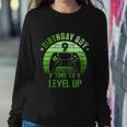 Kids 9Th Birthday Boy Time To Level Up 9 Years Old Boys Cool Gift Sweatshirt Gifts for Her