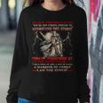 Knight TemplarShirt - I Whispered In The Devil Ear I Am A Child Of God A Man Of Faith A Warrior Of Christ I Am The Storm - Knight Templar Store Sweatshirt Gifts for Her