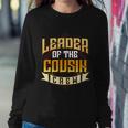 Leader Of The Cousin Crew Big Cousin Squad Oldest Cousin Gift Sweatshirt Gifts for Her