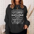 Legends Were Born In September 1982 40Th Birthday Gifts Men Women Sweatshirt Graphic Print Unisex Gifts for Her
