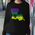 Louisiana Mardi Gras V2 Sweatshirt Gifts for Her