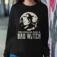 Love Halloween Bad Witch Fun Gift Design Idea Sweatshirt Gifts for Her