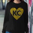 Love Kansas City Football Fan City Map Sweatshirt Gifts for Her