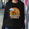Make Heaven Crowded Christian Believer Jesus God Funny Meaningful Gift Sweatshirt Gifts for Her