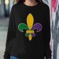 Mardi Gras Sparkle Fleur De Lis Tshirt Sweatshirt Gifts for Her