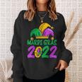 Mardi GrasMardi Gras 2022 Beads Mask Feathers  V3 Men Women Sweatshirt Graphic Print Unisex Gifts for Her