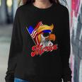 Merica Patriotic Eagle Mullet 4Th Of July American Flag Great Gift Sweatshirt Gifts for Her